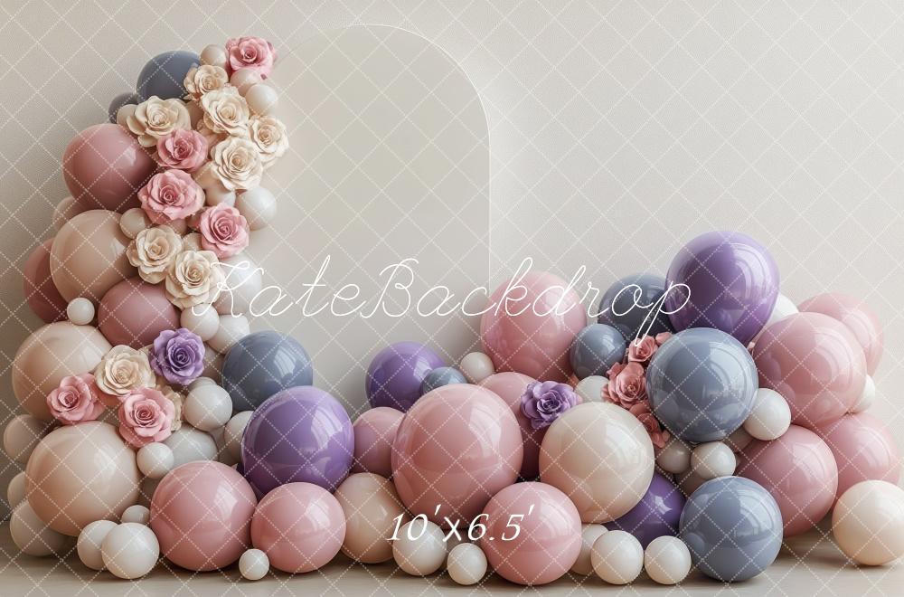 Kate Wedding Balloon Flower Arch Backdrop Designed by Mini MakeBelieve - Image 4