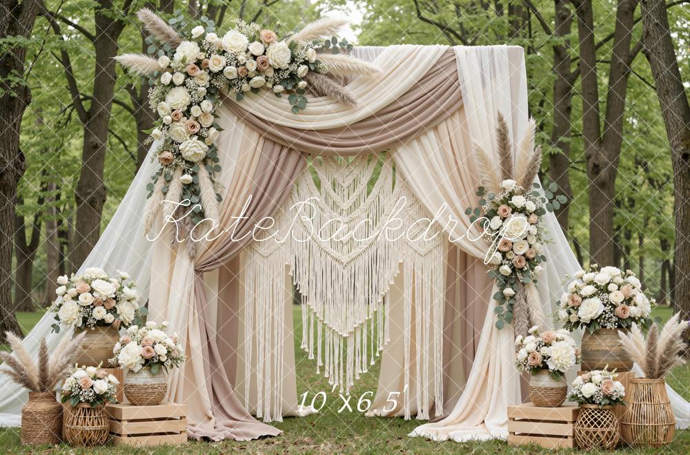 Kate Wedding Floral Arch Boho Backdrop Designed by Mini MakeBelieve - Image 6
