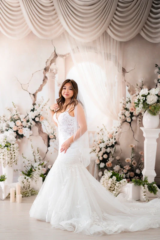 Kate Wedding Floral Broken Wall Backdrop Designed by Mini MakeBelieve - Image 3