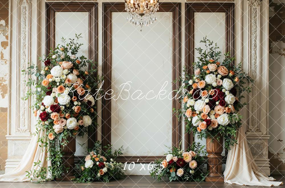 Kate Wedding Floral Vintage Panels Backdrop Designed by Mini MakeBelieve - Image 4