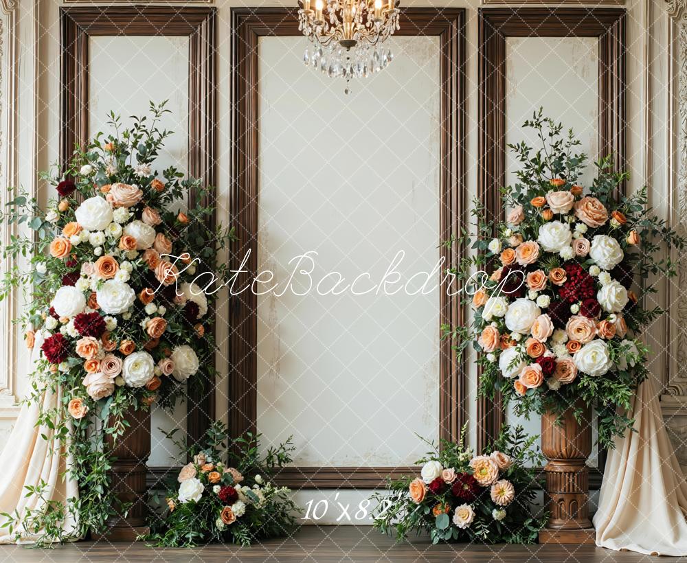 Kate Wedding Floral Vintage Panels Backdrop Designed by Mini MakeBelieve - Image 6