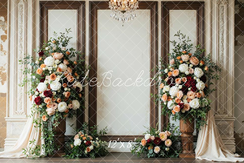 Kate Wedding Floral Vintage Panels Backdrop Designed by Mini MakeBelieve - Image 8