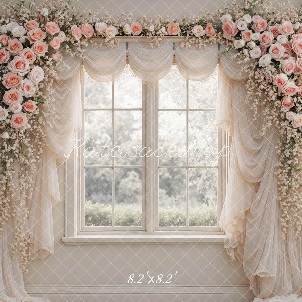 Kate Wedding Garland Window Backdrop Designed by Mini MakeBelieve - Image 5