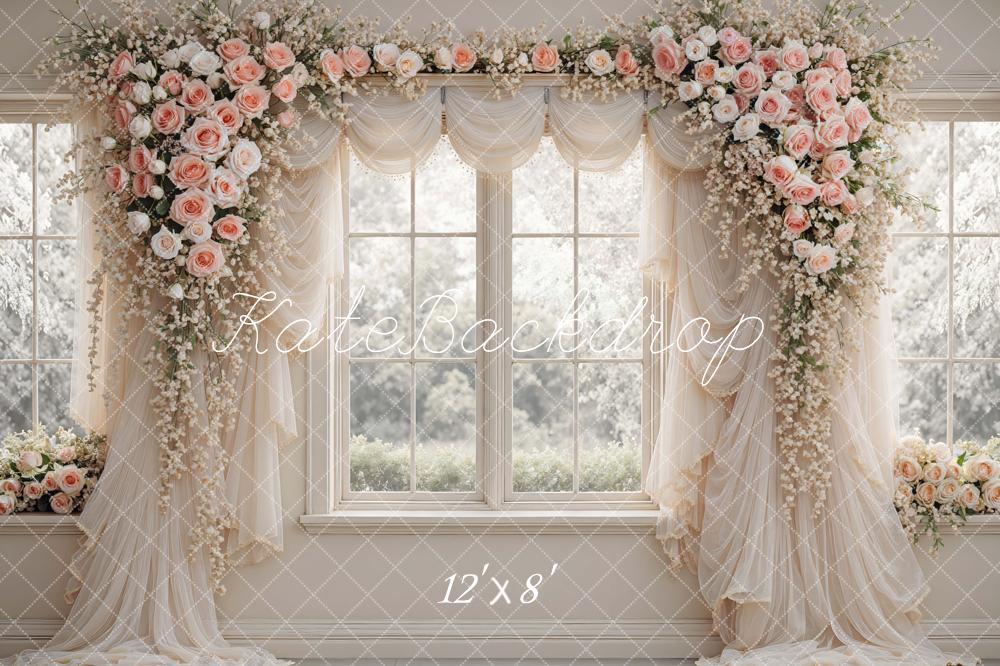 Kate Wedding Garland Window Backdrop Designed by Mini MakeBelieve - Image 8