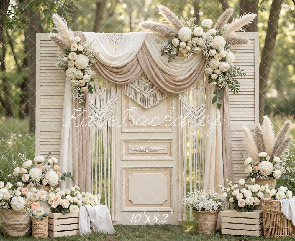 Kate Wedding GarlandShutter Panels Backdrop Designed by Mini MakeBelieve - Image 6