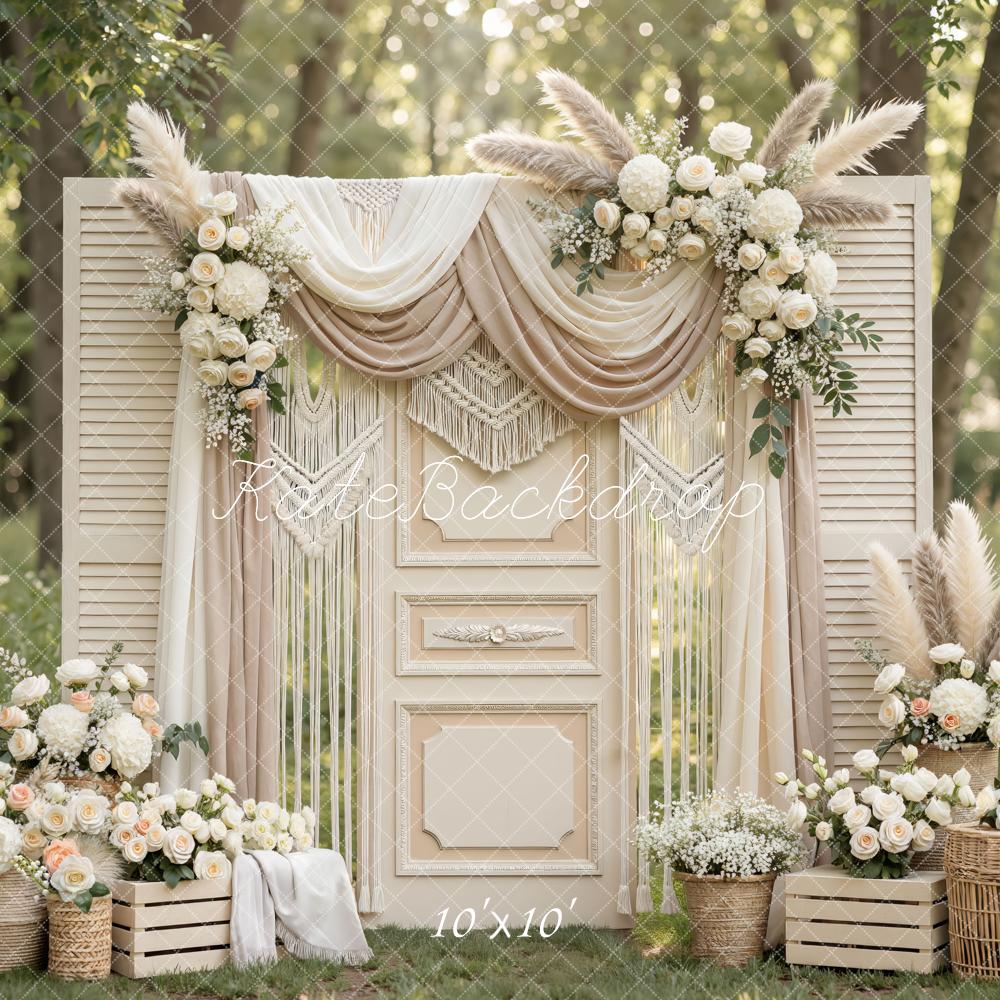 Kate Wedding GarlandShutter Panels Backdrop Designed by Mini MakeBelieve - Image 7