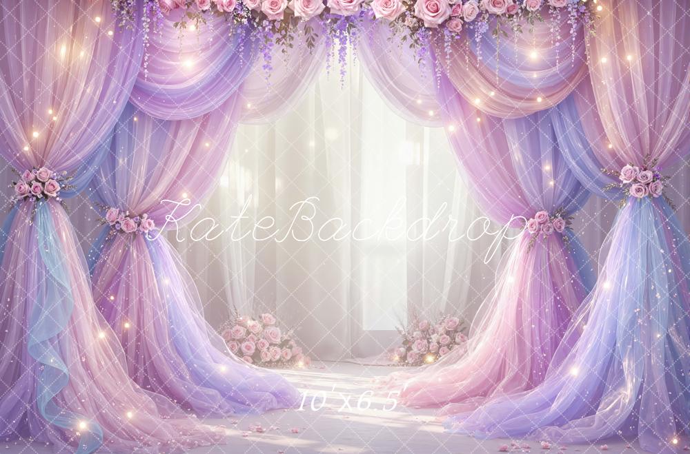 Kate Wedding Pastel Curtains Backdrop Designed by Mini MakeBelieve - Image 4