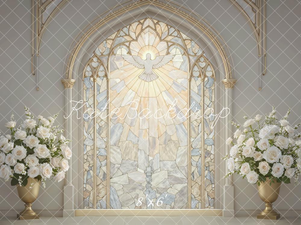 Kate Wedding Stained Glass Arch Backdrop Designed by Mini MakeBelieve - Image 3