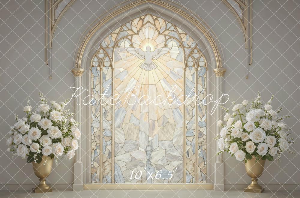 Kate Wedding Stained Glass Arch Backdrop Designed by Mini MakeBelieve - Image 4