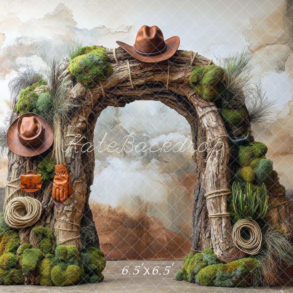 Kate Western Adventure Cowboy Arch Cactus Backdrop Designed by Mini MakeBelieve - Image 2