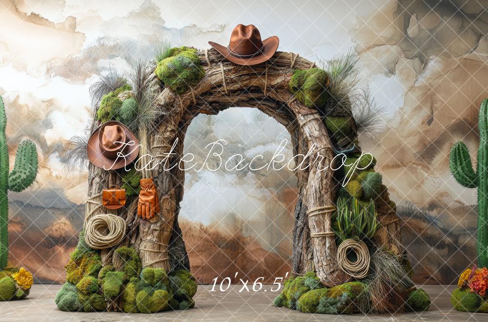 Kate Western Adventure Cowboy Arch Cactus Backdrop Designed by Mini MakeBelieve - Image 4