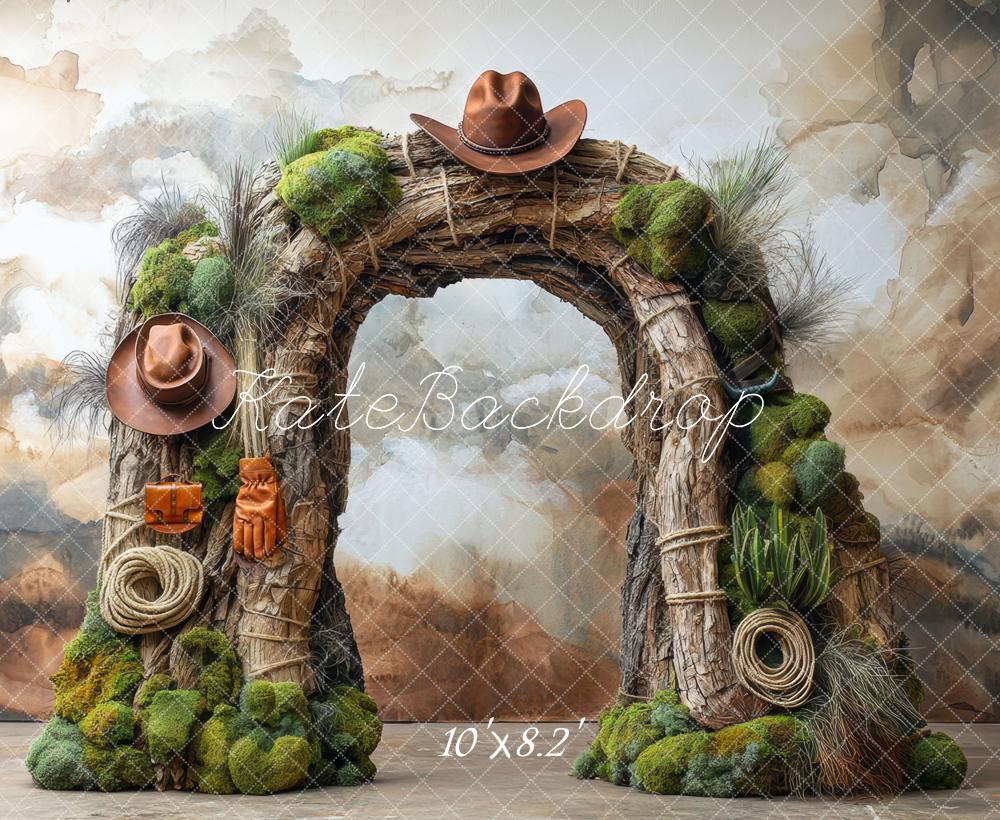 Kate Western Adventure Cowboy Arch Cactus Backdrop Designed by Mini MakeBelieve - Image 5