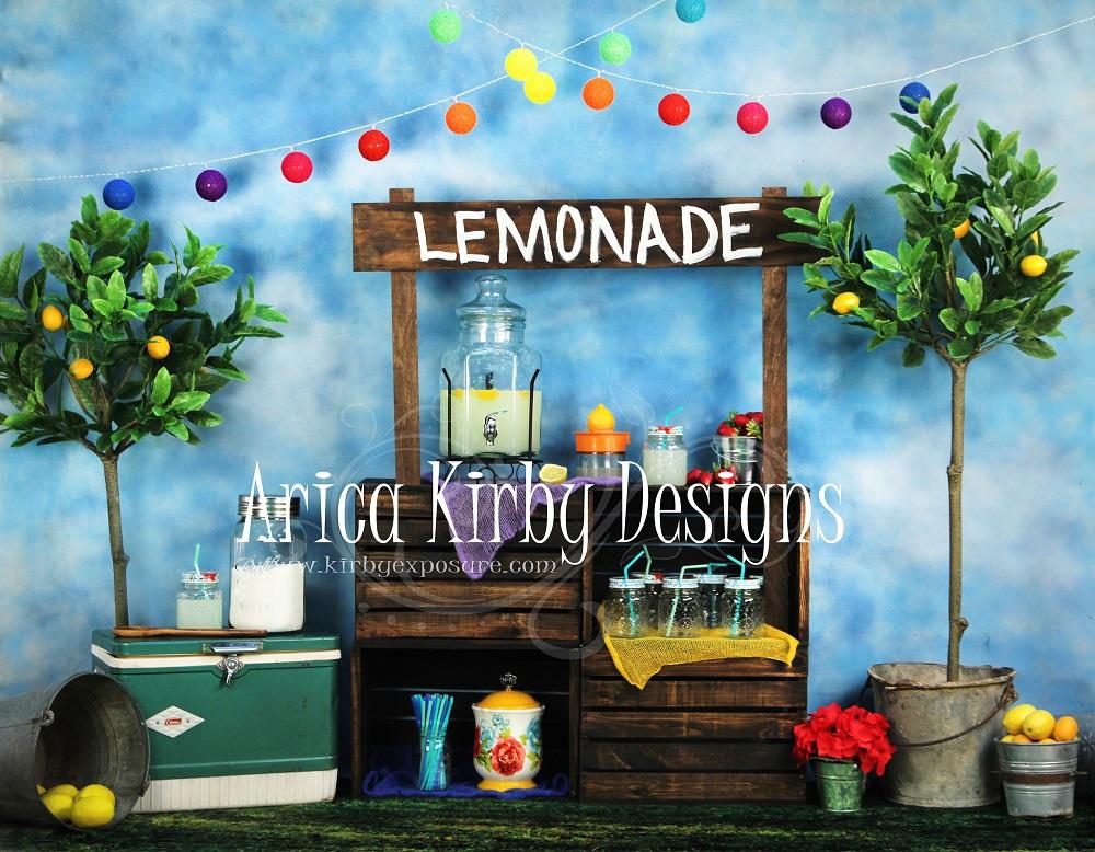 Kate When Life Gives You Lemons Summer Backdrop designed by Arica Kirby - Image 2