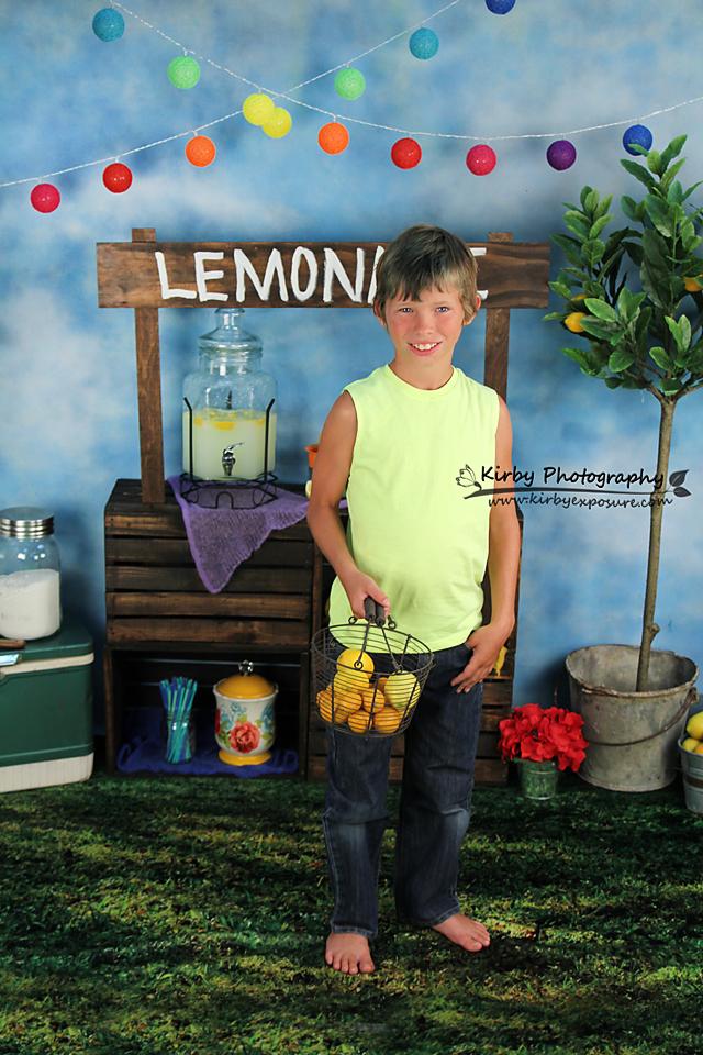 Kate When Life Gives You Lemons Summer Backdrop designed by Arica Kirby - Image 6