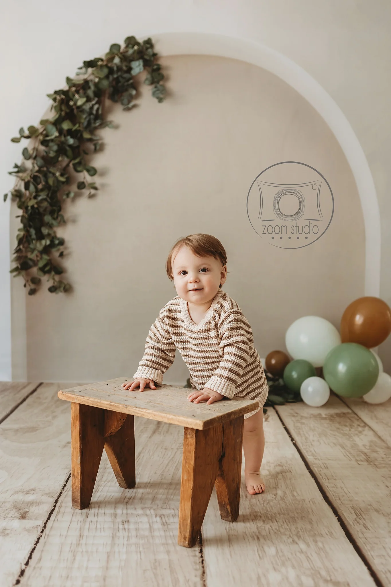 Kate Beige White Art Arch Wall Boho Backdrop Designed by Kate Image - Image 11