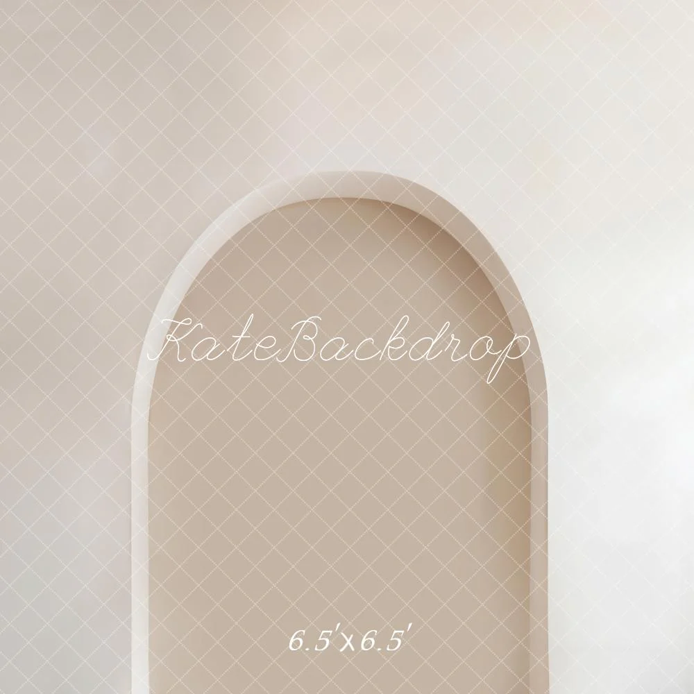 Kate Beige White Art Arch Wall Boho Backdrop Designed by Kate Image - Image 15