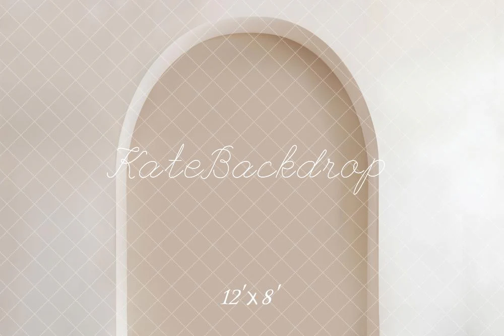 Kate Beige White Art Arch Wall Fleece Backdrop Designed by Kate Image - Image 14