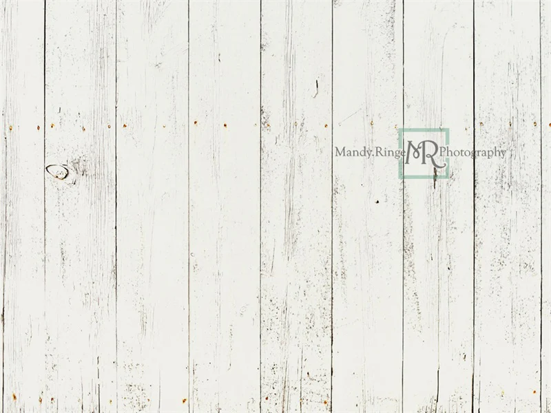 Kate White Barn Planks Wood Backdrop Designed by Mandy Ringe Photography - Image 2