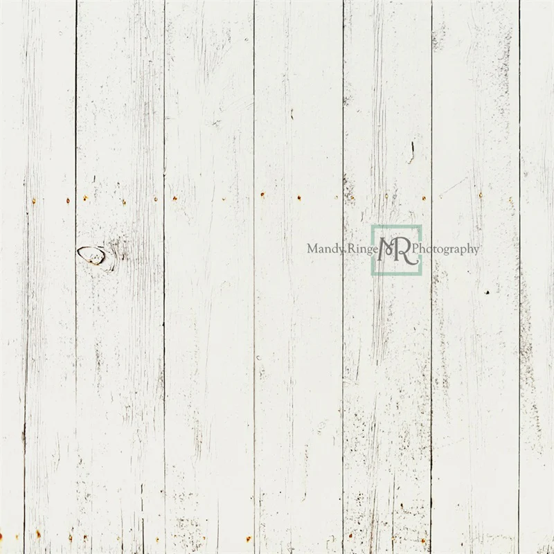 Kate White Barn Planks Wood Backdrop Designed by Mandy Ringe Photography - Image 4