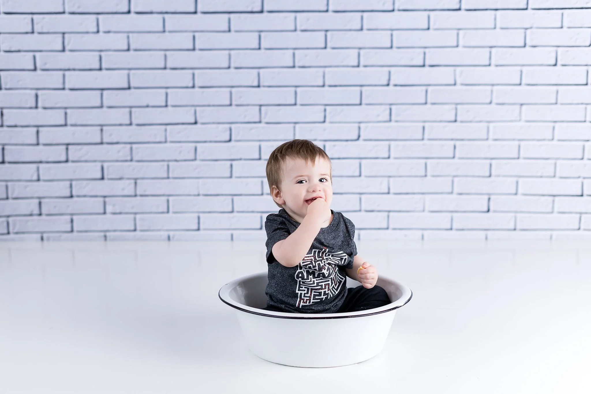 Kate White Brick Wall Photography Backdrops