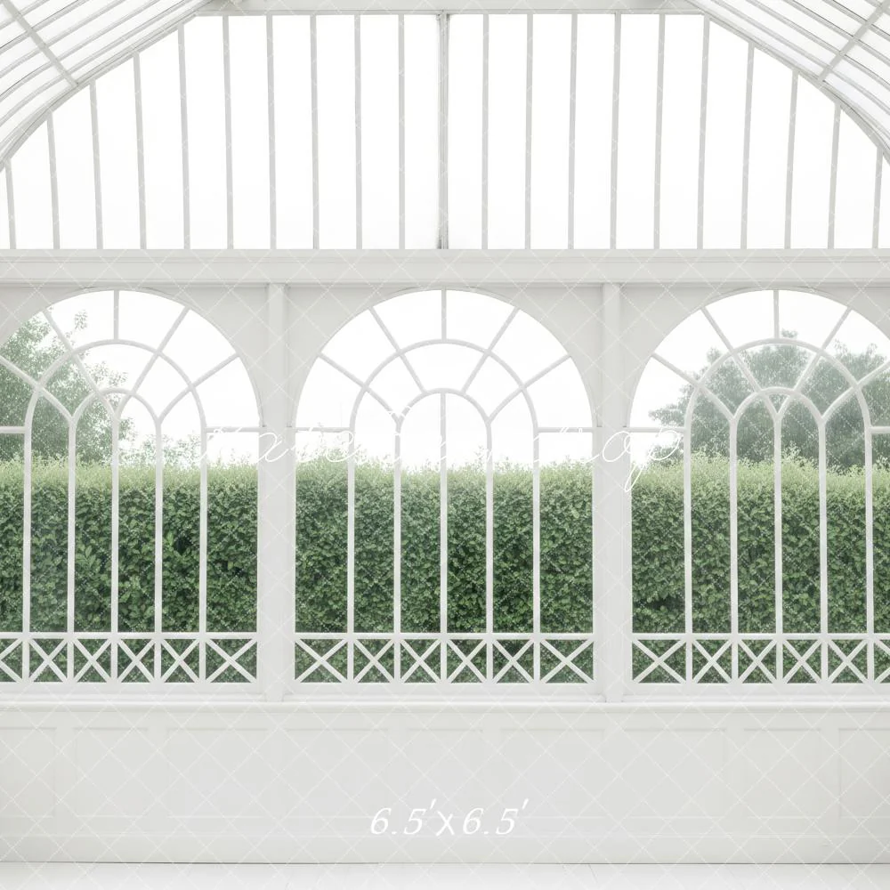 Kate White Conservatory Arch Windows Backdrop Designed by Patty Robert - Image 2