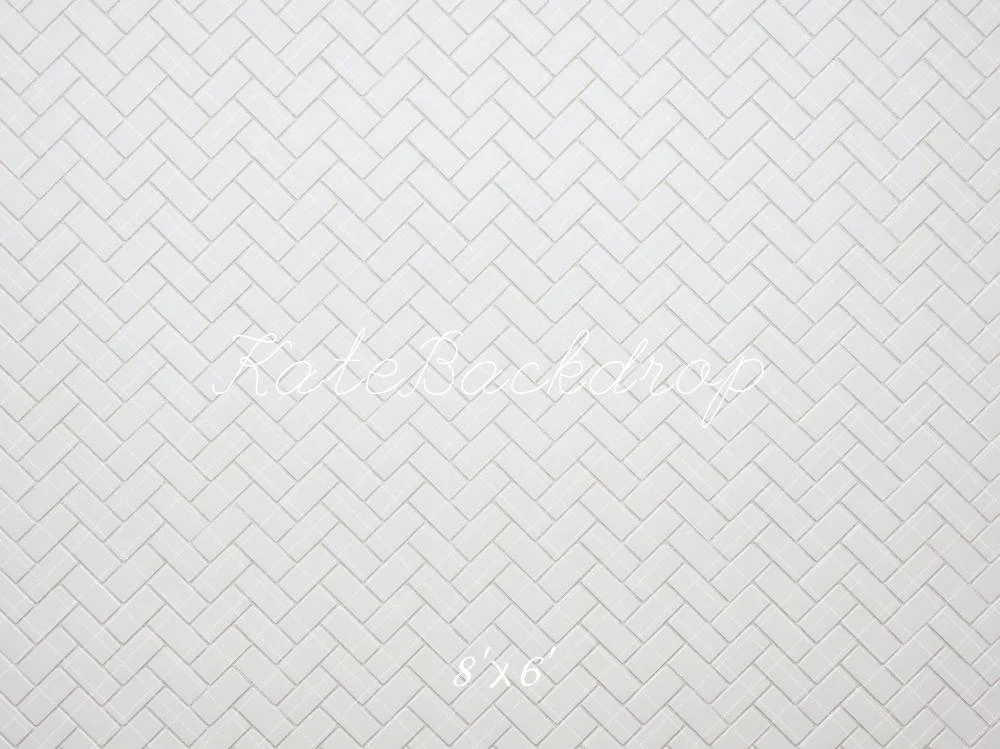 Kate White Herringbone Wall Backdrop Designed by Mini MakeBelieve - Image 3