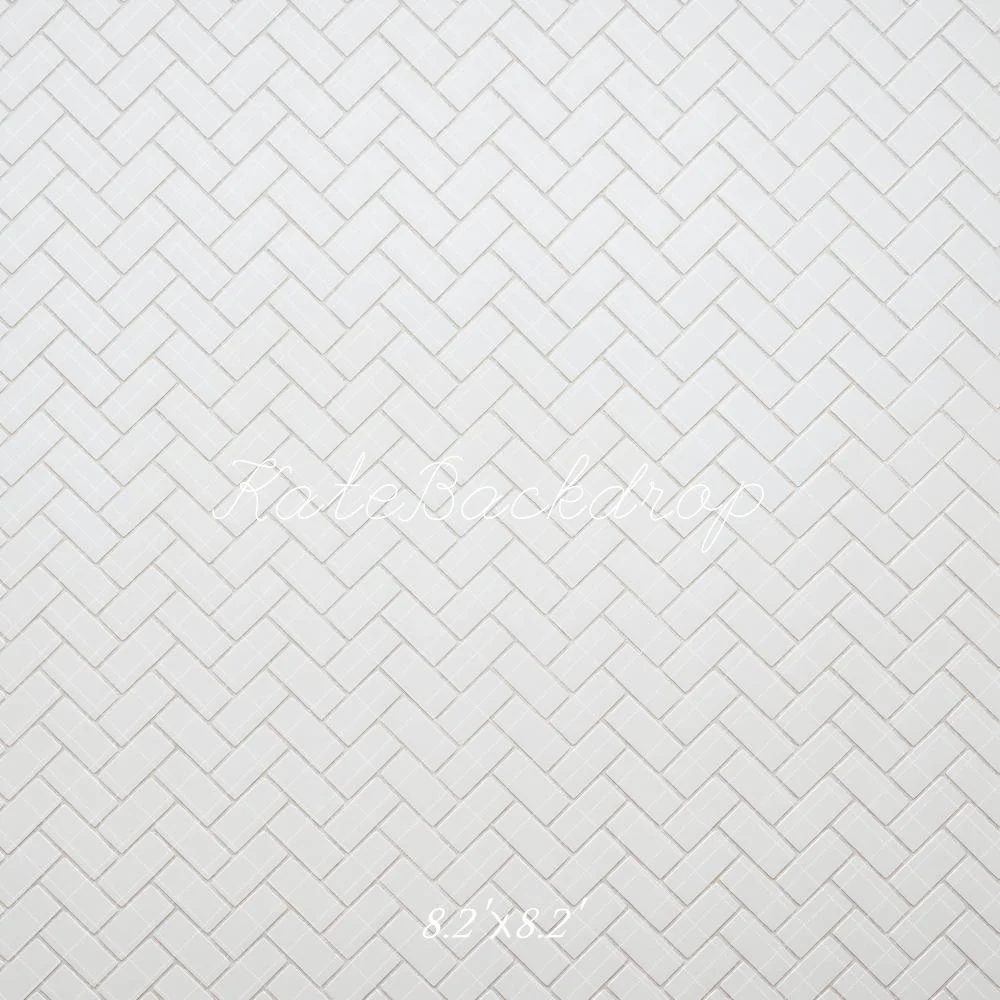 Kate White Herringbone Wall Backdrop Designed by Mini MakeBelieve - Image 5