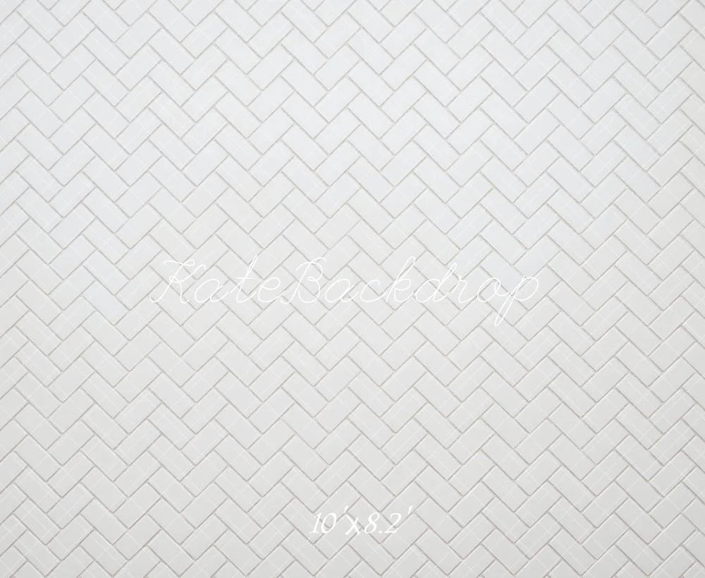 Kate White Herringbone Wall Backdrop Designed by Mini MakeBelieve - Image 6