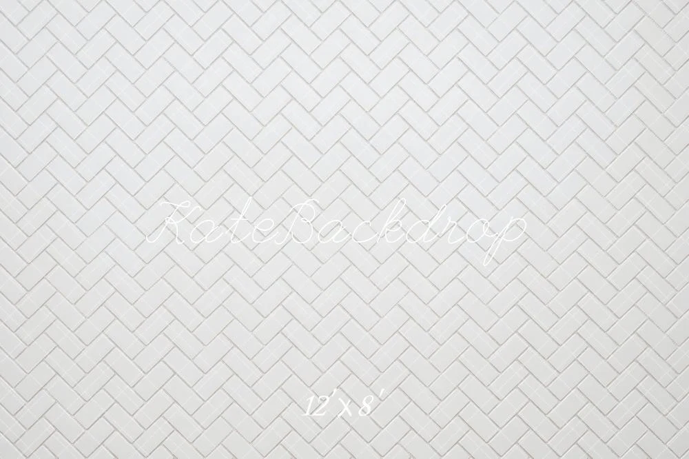 Kate White Herringbone Wall Backdrop Designed by Mini MakeBelieve - Image 8