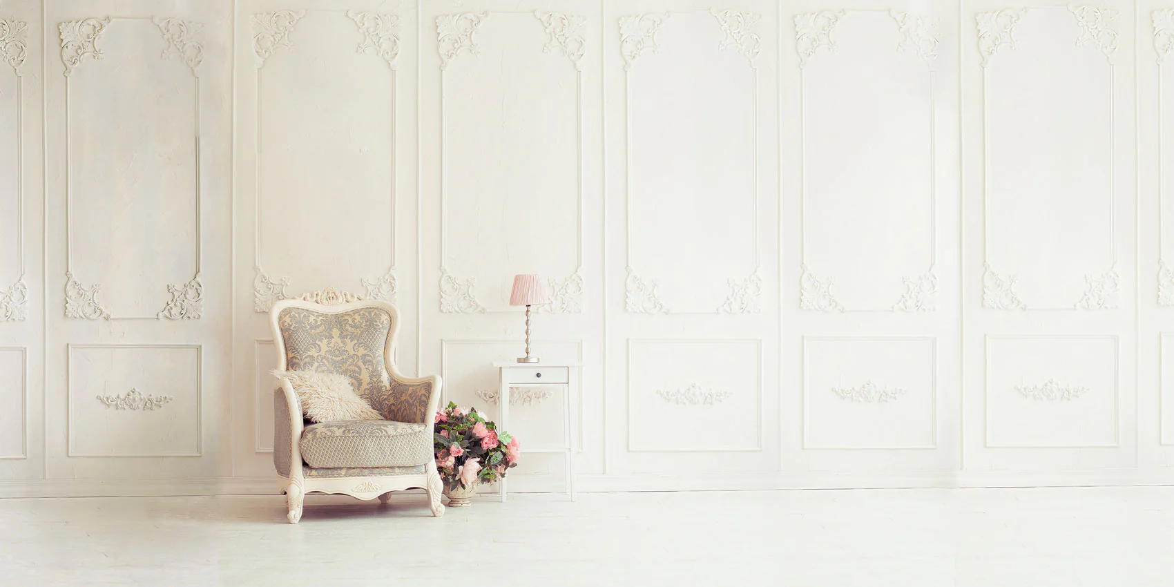 Kate White Room Sofa Backdrops for Children Photography - Image 3