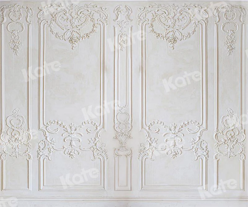 Kate White Vintage Pattern Wall Backdrop for Photography - Image 3