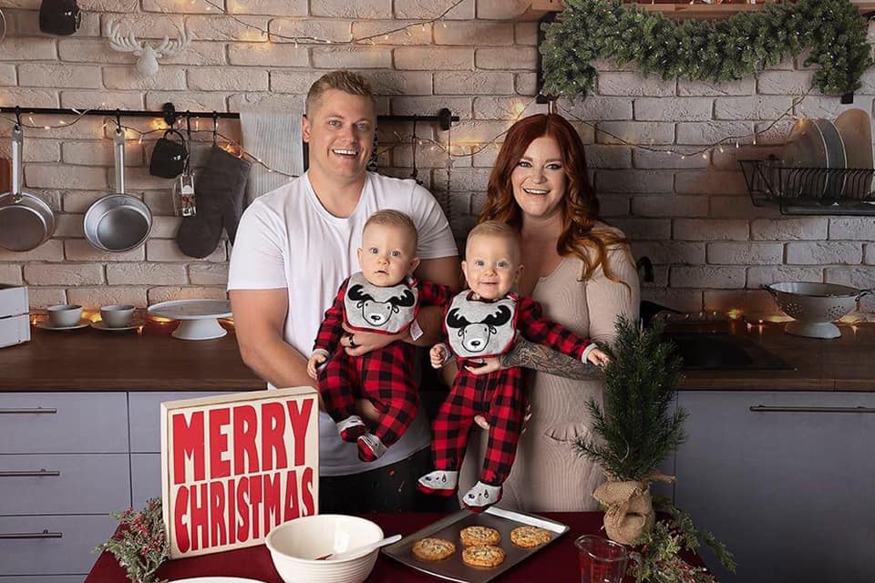 Kate White Wall Christmas Kitchen Backdrop Designed By Jerry_Sina - Image 6