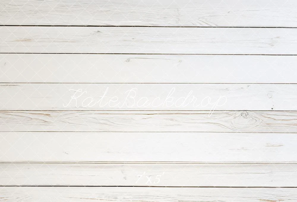 Kate White Wood Plank Texture Backdrop Designed by Mandy Ringe Photography - Image 2