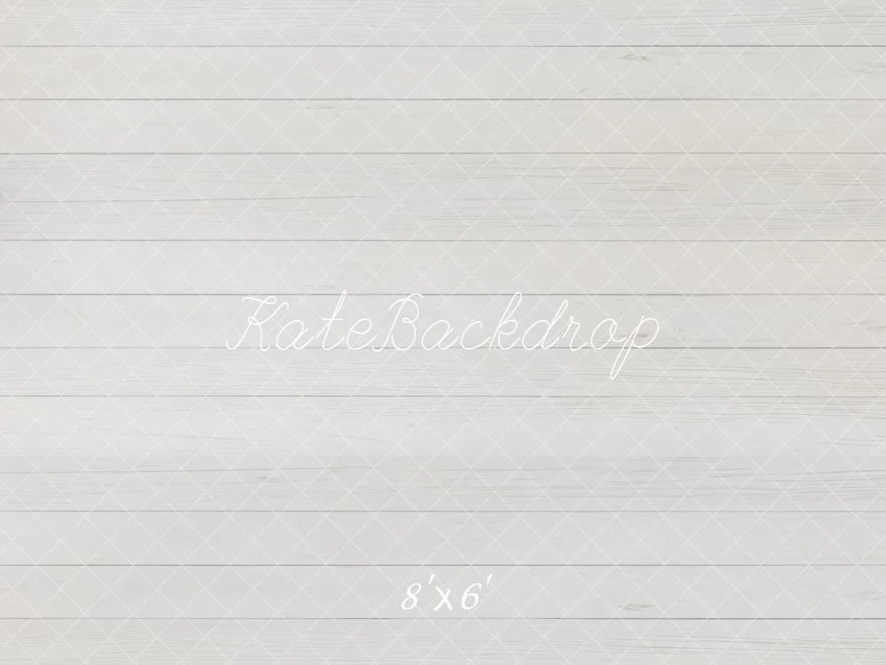 Kate White Wood Plank Texture Backdrop Designed by Emetselch - Image 3