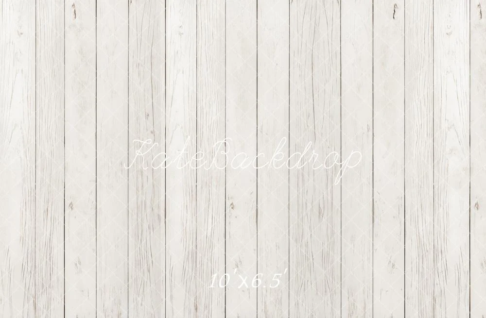 Kate White Wood Plank Texture Floor Backdrop Designed by Kate Image - Image 4