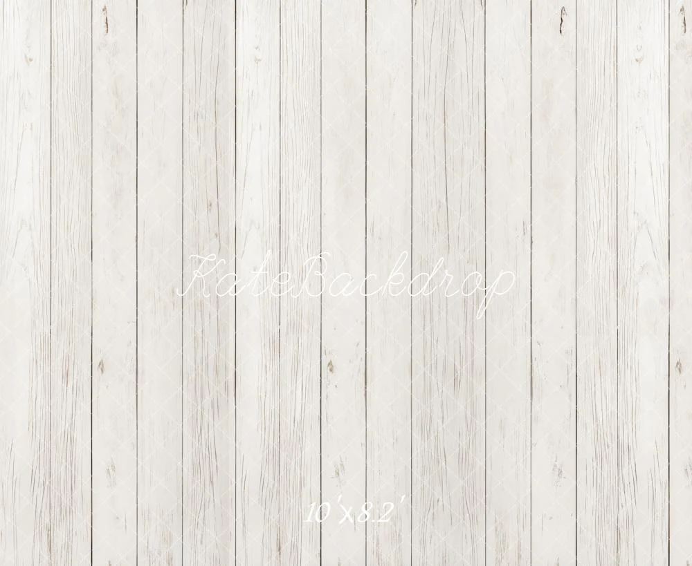 Kate White Wood Plank Texture Floor Backdrop Designed by Kate Image - Image 6