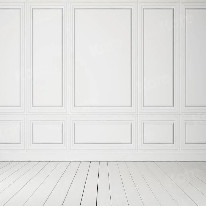 Kate White Wood Wall Door Photography Backdrops Newborn Baby - Image 4