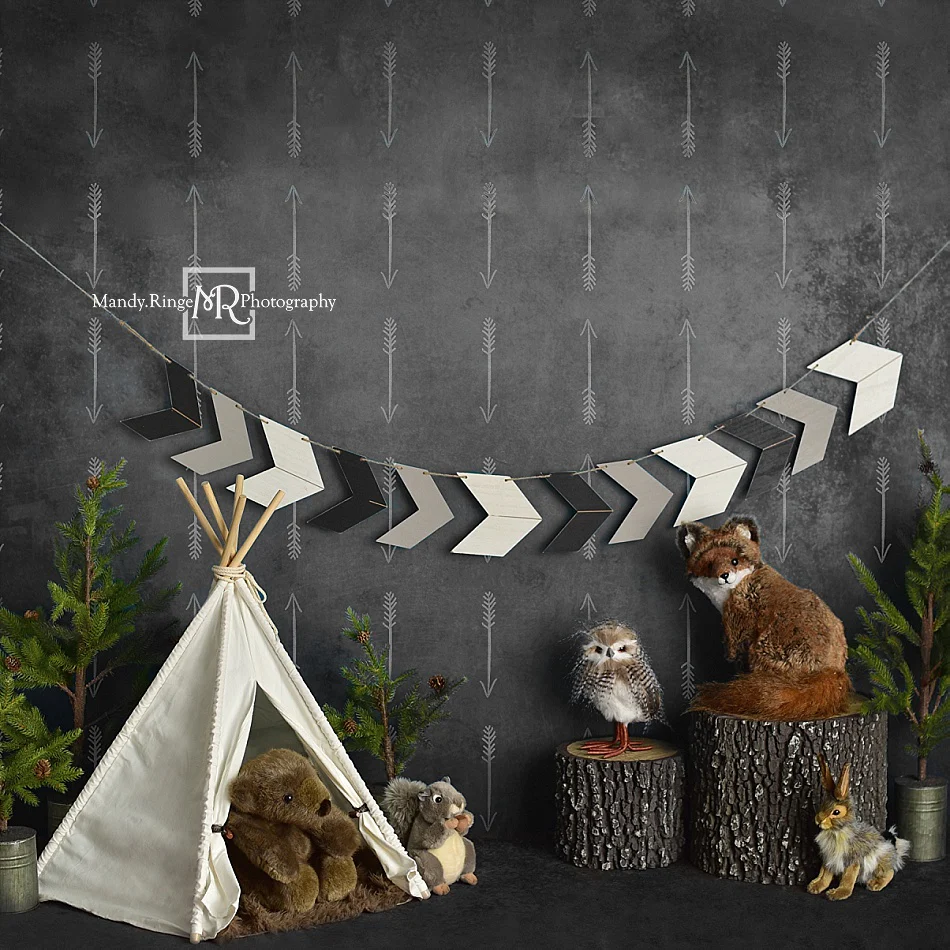 Kate Wild Birthday with Animals Children Backdrop Designed By Mandy Ringe Photography - Image 4