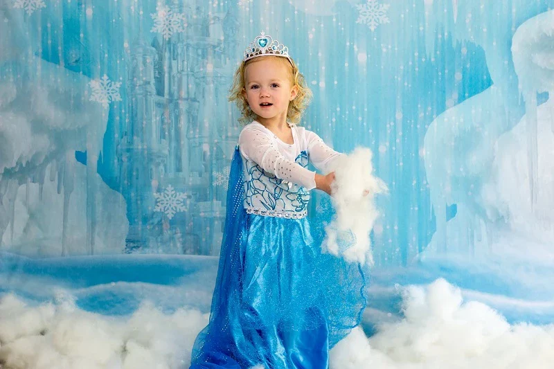 Kate Winter Ice Frozen Snow Castle/Christmas Backdrop Designed By Jerry_Sina - Image 4