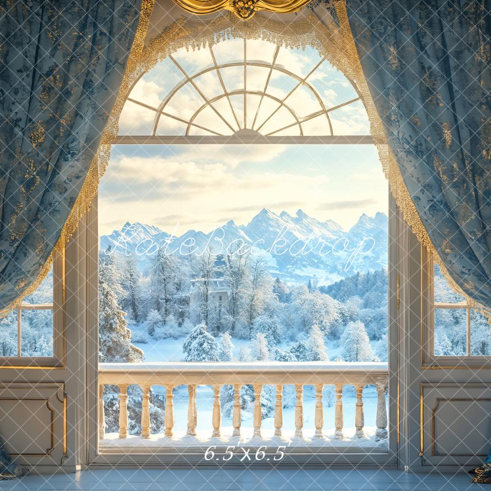 Kate Winter Palace Arch Door Curtains Backdrop Designed by Emetselch - Image 2