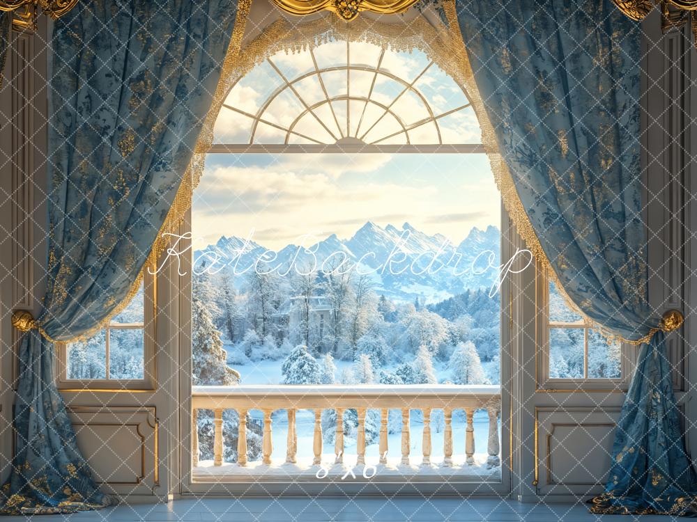 Kate Winter Palace Arch Door Curtains Backdrop Designed by Emetselch - Image 3