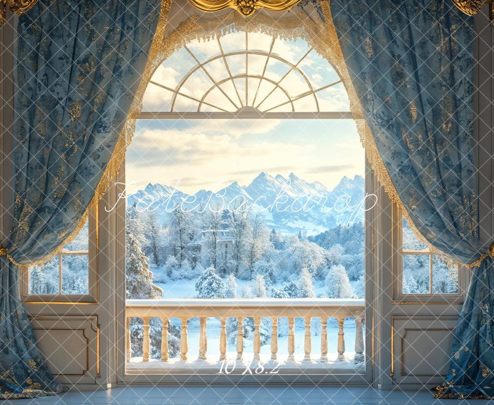 Kate Winter Palace Arch Door Curtains Backdrop Designed by Emetselch - Image 5