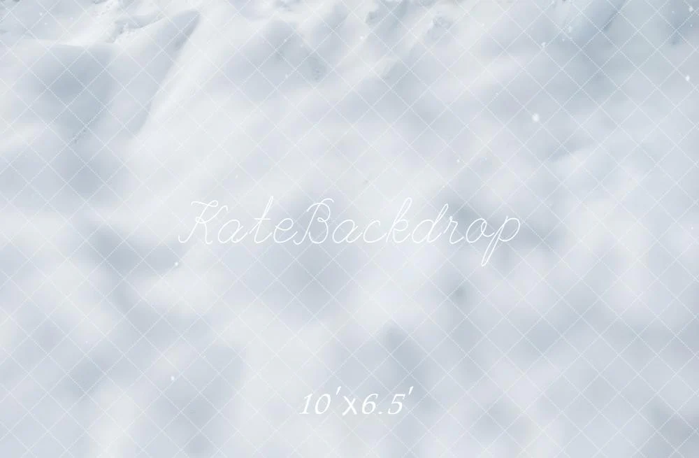 Kate Winter Snow Ground Backdrop Designed by Emetselch - Image 4
