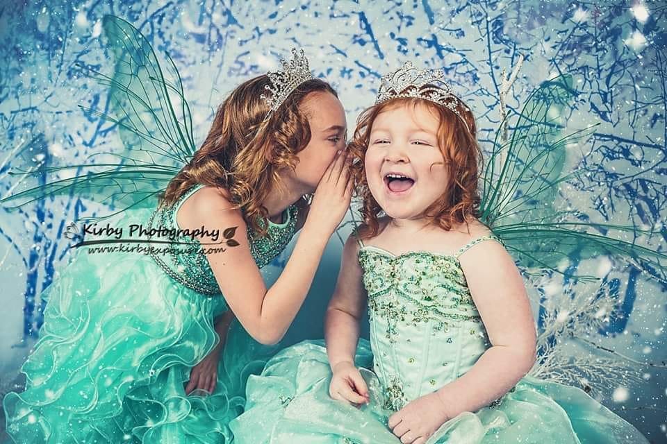 Kate Winter Snow Plum Orchard Backdrop Designed By Arica Kirby - Image 2