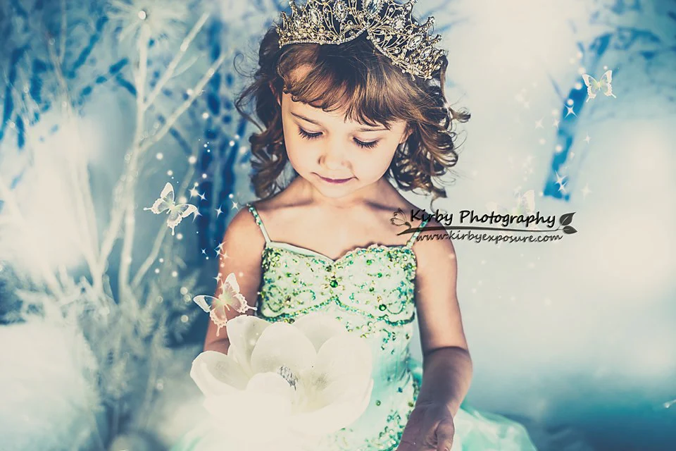 Kate Winter Snow Plum Orchard Backdrop Designed By Arica Kirby - Image 5