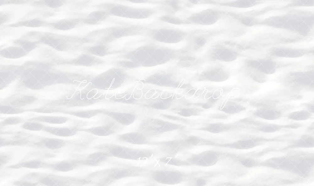Kate Winter Snow Vinyl Floor Backdrop - Image 3