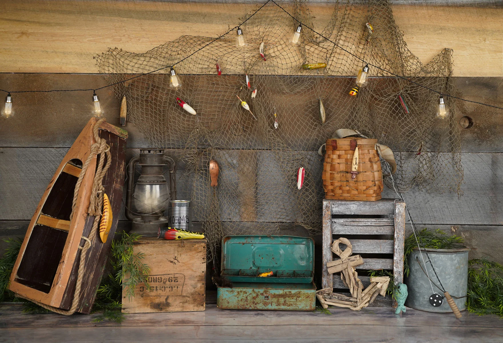 Kate Wood Gone Fishing Backdrop Designed by Arica Kirby - Image 2