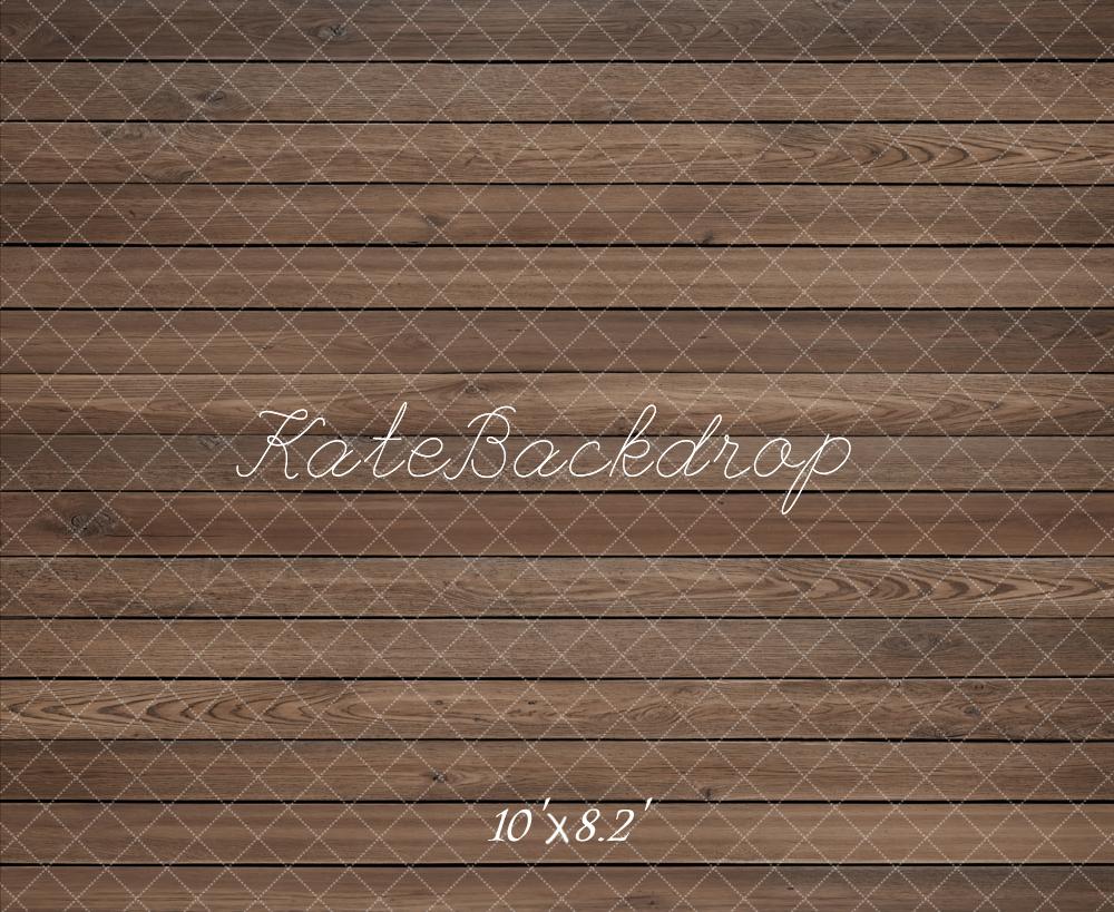 Kate Wood Plank Texture Brown Backdrop Designed by GQ - Image 5
