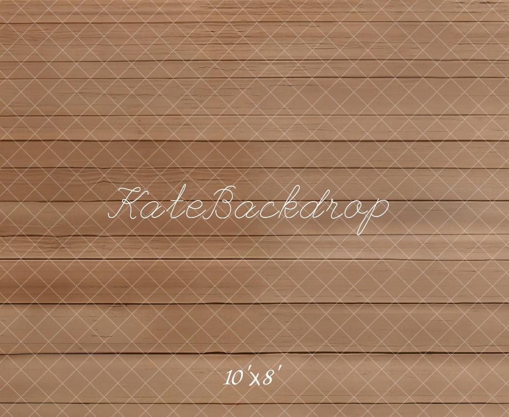 Kate Wood Texture Brown Floor Fleece Backdrop Designed by Emetselch - Image 3