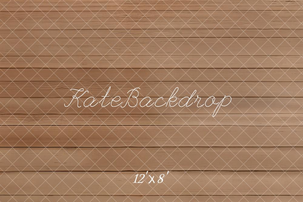Kate Wood Texture Brown Floor Fleece Backdrop Designed by Emetselch - Image 4